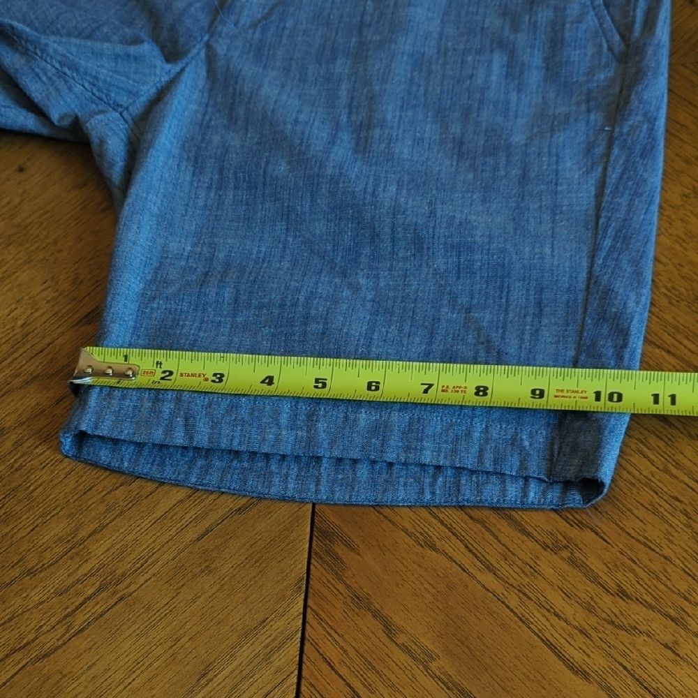Bonobos Slate Blue Flat-Front Casual Chino Shorts - Picture 6 of 9